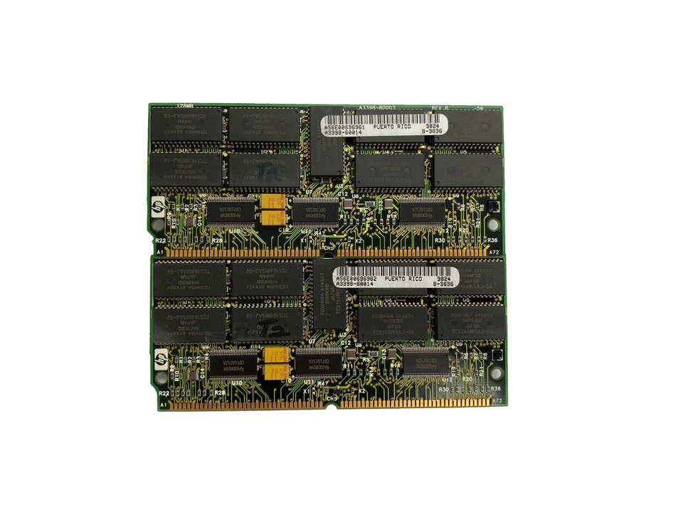256MB HP 9000 Genuine A3398A A3398-60014 128MB x 2 SIMM ECC Memory Kit - Image 1 of 1