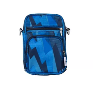JuJuBe Mini Helix Crossbody Small Bag Purse with Organization Pockets Blue Steel - Picture 1 of 5