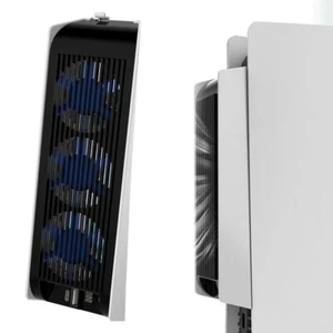 For PS5 Playstation 5 Game Console Radiators With 3 External Fan Cooler System - Picture 1 of 7