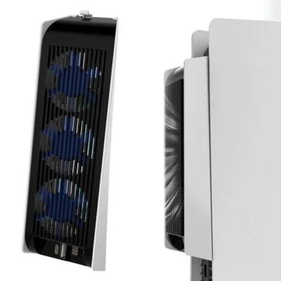 For PS5 Playstation 5 Game Console Radiators With 3 External Fan Cooler System - Image 1 of 4