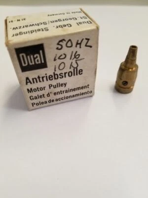 DUAL #31R-U44 50HZ MOTOR PULLEY 204638 - Image 1 of 4