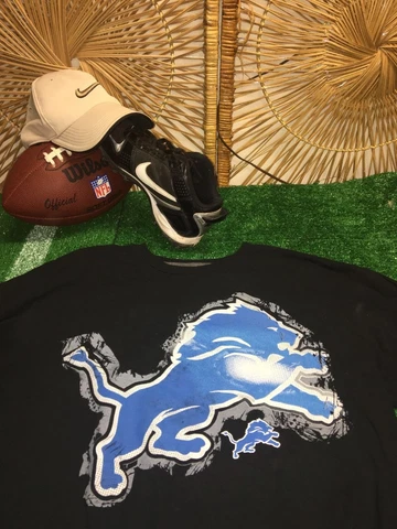 NFL Detroit Lions  NFL Team Tee Shirt XL ring spun soft c25 Cover
