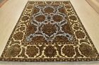 Agra Carpet 8?1? X 10?8? Blue Wool Traditional Hand-Knotted Oriental Rug