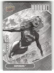 2023-24 Upper Deck DC Annual VARIANT COVER #19 SUPERGIRL - Picture 1 of 2