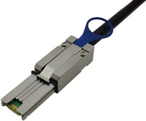 CableDeconn Mini SAS26P SFF-8088 to SFF-8088 External Cable Attached SCSI 2M ...