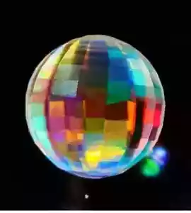 Topacio místico natural multicolor brasileño 64,55 quilates + corte bola piedra preciosa suelta GK - Imagen 1 de 7