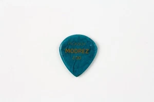 Pickboy Guitar Picks Jazz Style Modrez Resin 2.0mm Hand Turqoise - Picture 1 of 5