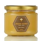 Pure LINDEN Lime Honey 400g-1.8kg RAW NATURAL sweetener Unpasteurized Unheated
