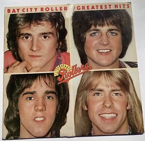 BAY CITY ROLLERS - GREATEST HITS - LP 1977 Vinyle ***TEL QUEL***