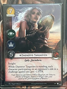 A Game of Thrones LCG 2.0 Daenerys Targaryen Promo Card - Picture 1 of 3