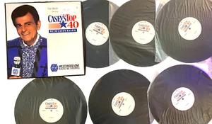 5/13/89 CASEY KASEM'S TOP 40 4 HRS/5 AUDIOPHILE LPs; MADONNA, BON JOVI, WINGER - Picture 1 of 5