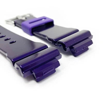 Correa de reloj Casio original para modelo DW-6900 CC-6 correa púrpura brillante. Banda Foto 1 de 3