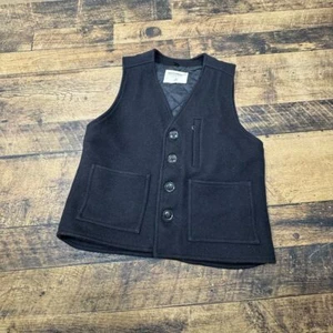 Fidelity Sportswear Wool Blend Quilted Vest Made in Boston Classic Workwear M - Picture 1 of 9