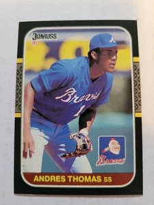 Donruss Andrés Thomas 1987 #266 casi nuevo - Imagen 1 de 1