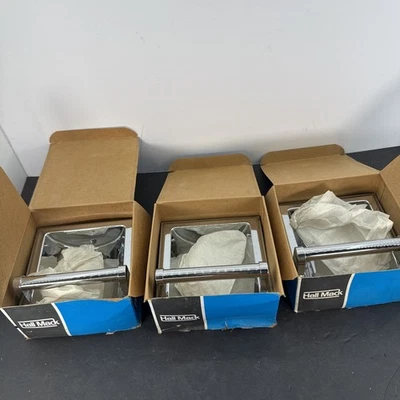 Lote de 3 Jabones Empotrados Hall Mack Coronado 665 y Barra de Agarre (Nuevo) Caja Más Áspera Foto 1 de 4