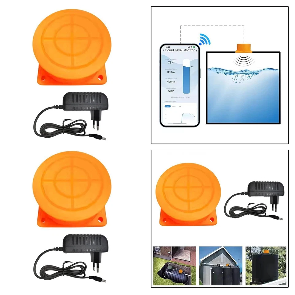 Flüssigkeitsstandsanzeige, 0,1 M bis 4 M Lange Messdistanz, Wasserdichter - Image 1 of 1
