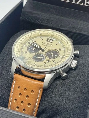 Reloj Citizen Hombre CA4500-08X Eco-Drive Cronógrafo Acero Inoxidable Cuarzo Foto 1 de 4