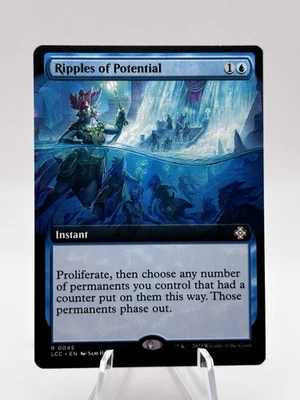 Ripples of Potential 0045 Extended Art Lost Caverns Of Ixalan LCC MTG NM - Image 1 of 2