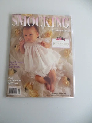 VINTAGE AUSTRALIAN SMOCKING AND EMBROIDERY MAGAZINE ISSUE 31 - SPECIAL BEGINNERS - Image 1 of 2