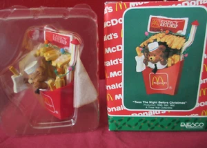 1990 McDonald's Ornament "Twas the Night Before Christmas" Enesco Figurine - Picture 1 of 5