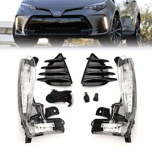 Para Toyota Corolla SE XSE 2017 2019 2019 luz antiniebla diurna luz antiniebla - Imagen 1 de 12