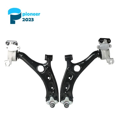 Par de brazos de control inferiores delanteros con buje de rótula para Honda CRV CR-V 2017-2022 Foto 1 de 4