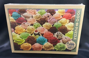 NEW Cobble Hill Ice Cream 1000 Piece Jigsaw Puzzle SEALED 26" x 19" - Picture 1 of 4