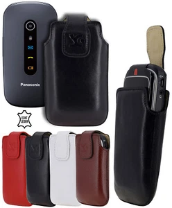 Funda De Cuero Real Panasonic KX-TU 466 - Photo 1/10