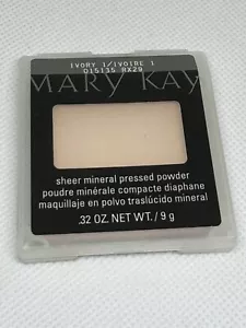 MARY KAY SHEER MINERAL PRESSED POWDER IVORY 1 - Picture 1 of 3