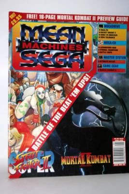 MEAN MACHINES SEGA RIVISTA N° 22 AGOSTO 1993 USATA IN BUONO STATO INGLESE 60062 - Immagine 1 di 3