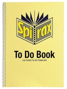 Spirax 706 To Do Book A4 140 Page 5 Pack - Foto 1 di 1