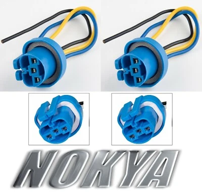 Nokya Wire Harness Pigtail Female 9007 HB5 Nok9103 Light Bulb Plug EO Connector - Image 1 of 4