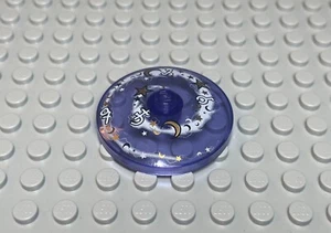 Lego Harry Potter Dish 4x4 Inverted Radar Moon Star Spiral TransPurple 3960pb004 - Picture 1 of 1