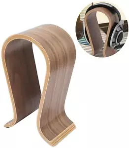 Kopfhörerhalter Holz Kopfhörer Halter Kopfhörerständer Gaming Headset Halterung - Bild 1 von 5