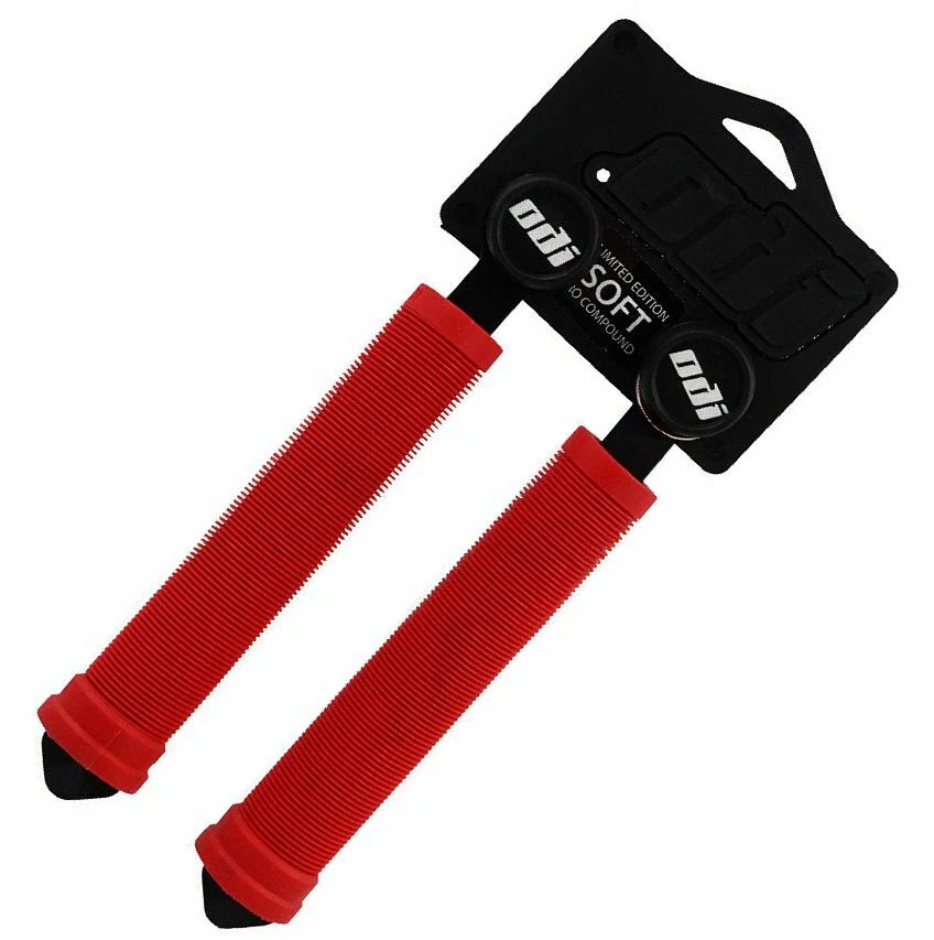 ODI X- Longneck Flangless Bike Grips 160mm Limited Edition Soft Pro Compound BMX - Image 1 of 1