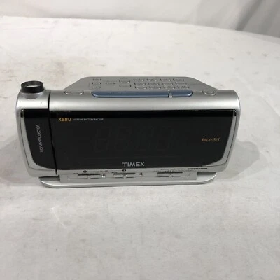 Timex AM/FM Dual Alarm Clock Radio T736 Display Projector Redi-Set- Tested - Image 1 of 4