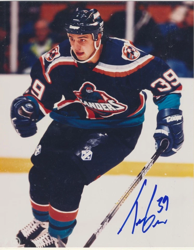 Travis Green Autografiado 8x10 New York Islanders D765 Foto 1 de 1
