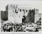 1967 Press Photo Arabs, Jews at Damascus Gate, Entry to Old City of Jerusalem
