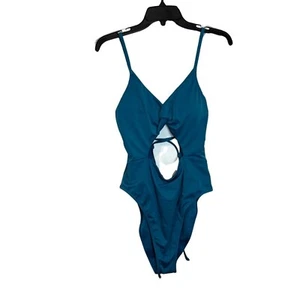 Hollister Swim Cutout One Piece Bathing Suit Size Large - Picture 1 of 7