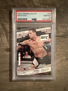 PSA 10 2021 Chronicles Prestige - UFC #72 Nate Diaz - Foto 1 di 2