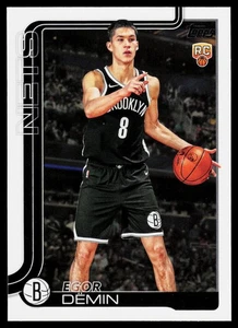 Egor Dëmin 2025-26 Topps RC Brooklyn Nets - Bild 1 von 2