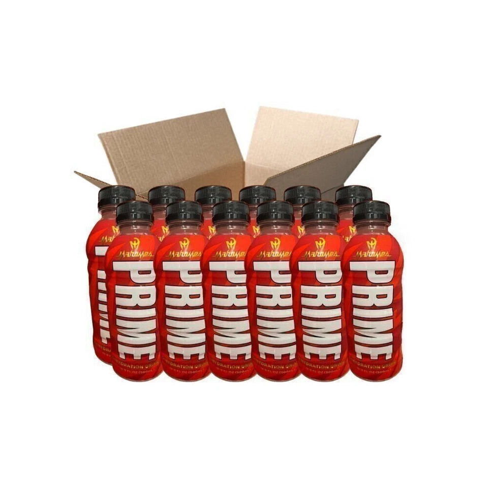 Prime Hydration Patrick Mahomes Limited Edition 16.9 oz Bottle- Pack of 12 11/25