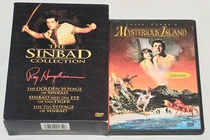 The Sinbad Collection - Golden Voyage, Eye Of... & Mysterious Island DVD Lot - Picture 1 of 9
