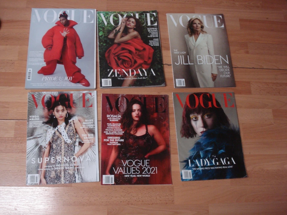 Vogue Magazines Lot 6 2021-2024 - Image 1 of 1