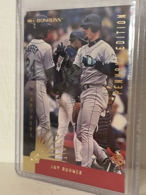 Donruss 1997 - Juegos de equipo Jay Buhner #138 edición banderín Foto 1 de 2