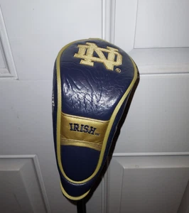 Notre Dame Hybrid Headcover Fighting Irish  Small Wood Club Cover NCAA - Picture 1 of 5