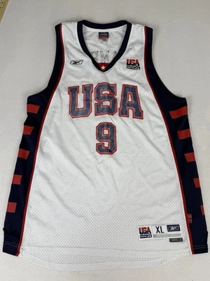 LeBron James Team USA 2004 Olympic Reebok NBA Basketball Jersey Size XL - Image 1 of 4
