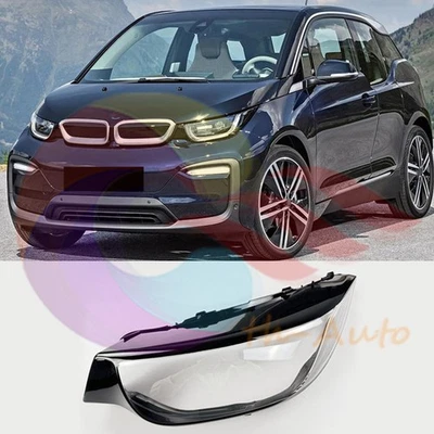 ❤ Cubierta de lente de faro transparente lateral izquierdo para BMW i3 2014-2021 Foto 1 de 4