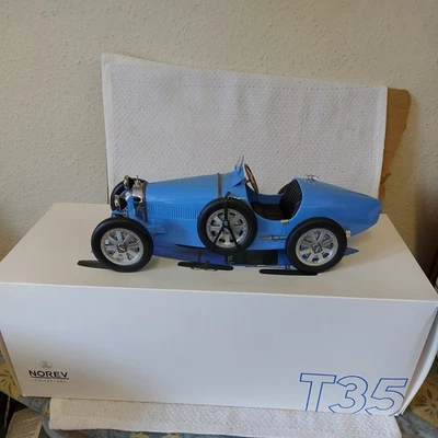 1/12 Norev Bugatti T35 1925 Blue 125700 1:12 MIB Ltd Ed 637 of 1,000 - Image 1 of 4