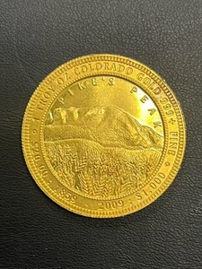 2009 CARR EMSLIE & CO. - 1 TROY OZ .999 FINE GOLD - PIKE'S PEAK COLORADO GOLD - Picture 1 of 9